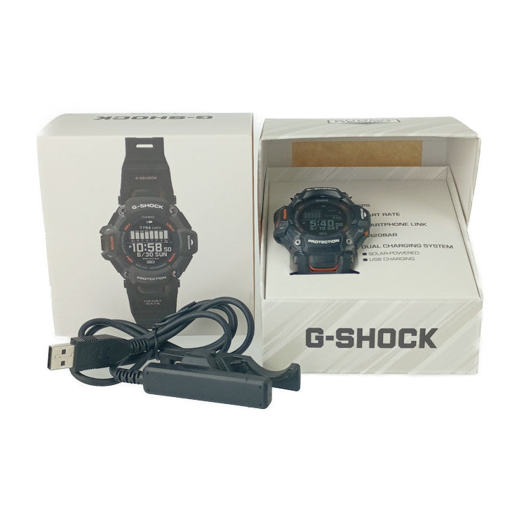 CASIO カシオ 腕時計 G-SHOCK G-SQUAD Gショック Gスクワッド GBD-H2000-1AJR ブラック 樹脂 ステンレス メンズ GPS ソーラー電波
