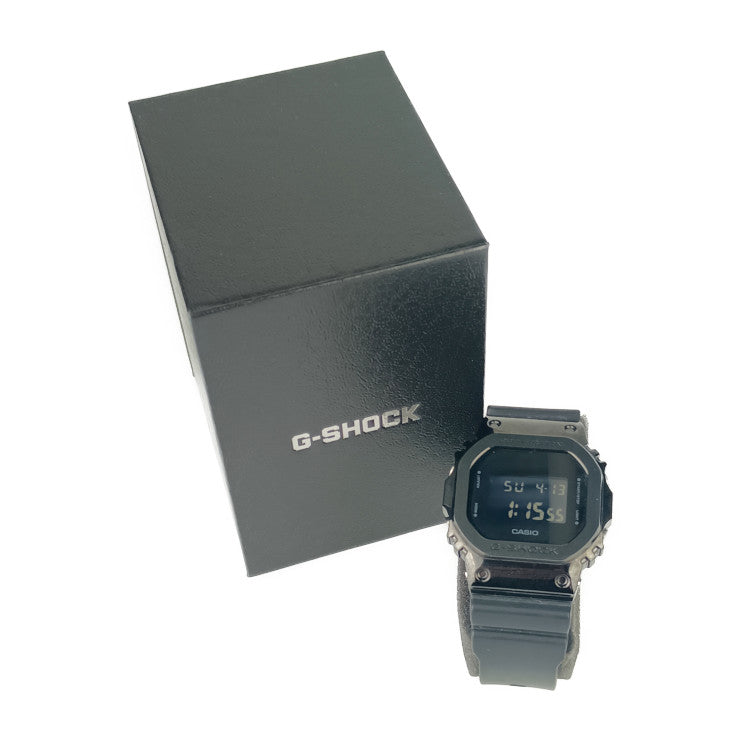 CASIO カシオ 腕時計 G-SHOCK GM-5600B-1JF ブラック 樹脂 ステンレス メンズ デジタル クォーツ