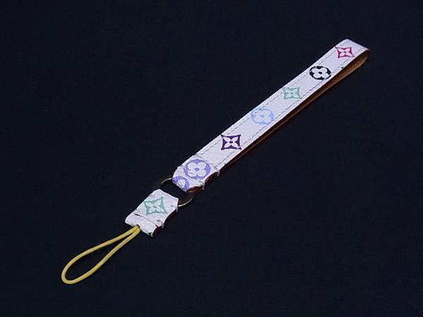 LOUIS VUITTON ルイヴィトン ストラップ ドラゴンヌ テレフォン M92597 モノグラムマルチカラー PVC レザー ユニセックス