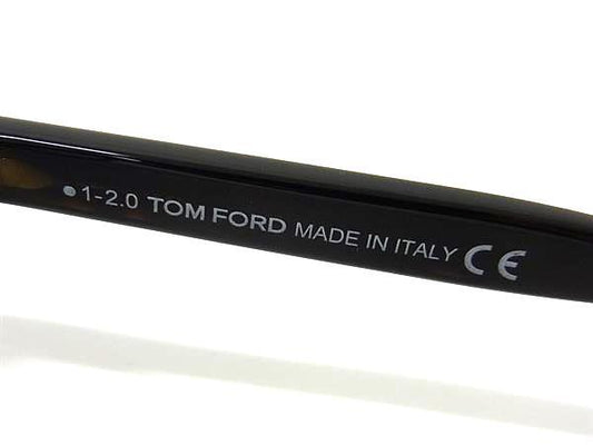 TOM FORD トムフォード サングラス アジアンフィット TF5698FB ブラウン ブルー系 プラスチック ユニセックス 美品