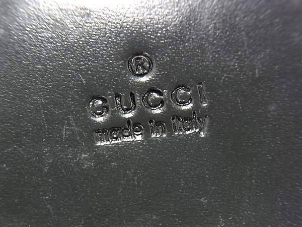 GUCCI グッチ シガレットケース GGインプリメ 181716 ブラック PVC×レザー ユニセックス