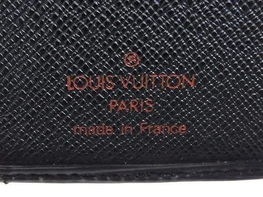LOUIS VUITTON ヴィトン カードケース オーガナイザー ドゥ ポッシュ M63582 ブラック エピ メンズ