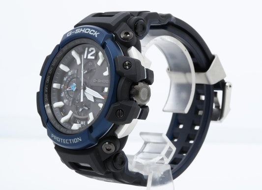 CASIO カシオ 腕時計 G-SHOCK MASTER OF G - AIR グラビティマスター GPW-2000-1A2JF ブラック 樹脂/SS メンズ ソーラー電波 アナログ 美品