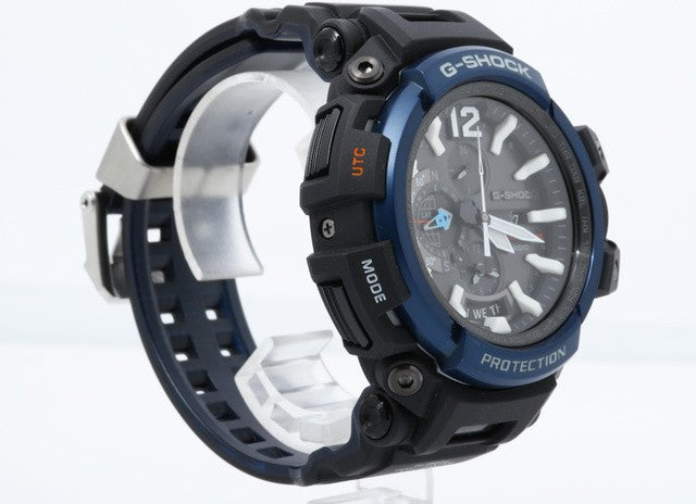 CASIO カシオ 腕時計 G-SHOCK MASTER OF G - AIR グラビティマスター GPW-2000-1A2JF ブラック 樹脂/SS メンズ ソーラー電波 アナログ 美品