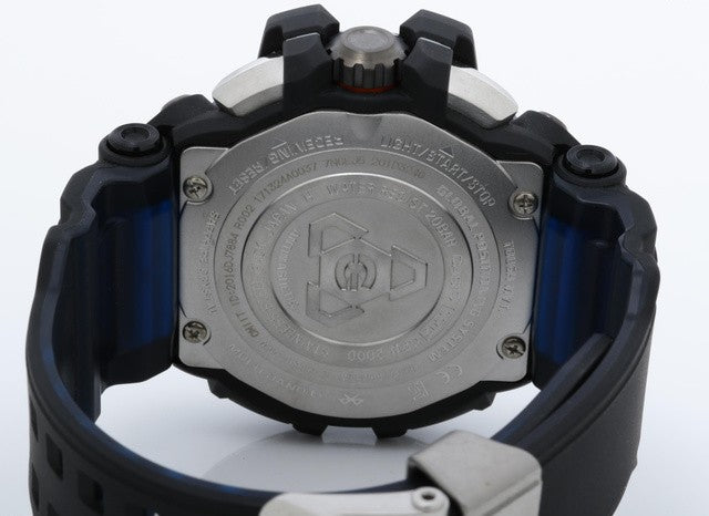 CASIO カシオ 腕時計 G-SHOCK MASTER OF G - AIR グラビティマスター GPW-2000-1A2JF ブラック 樹脂/SS メンズ ソーラー電波 アナログ 美品