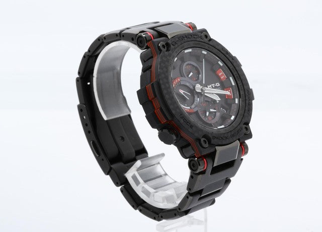 CASIO カシオ 腕時計 G-SHOCK MTG-B1000シリーズ MTG-B1000XBD-1AJF ブラック 樹脂/カーボン メンズ ソーラー電波 アナログ 美品