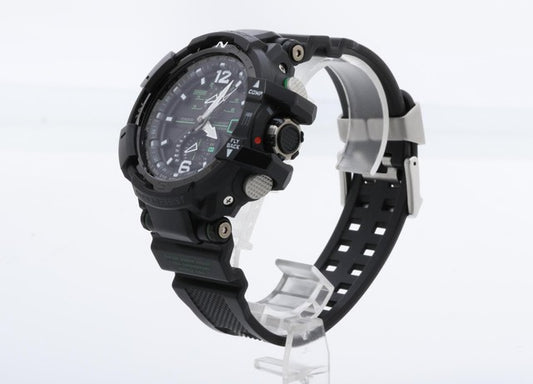 CASIO カシオ 腕時計 G-SHOCK MASTER OF G グラビティマスター GW-A1100-1A3JF ブラック 樹脂/SS メンズ ソーラー電波 アナログ スカイコクピット 美品