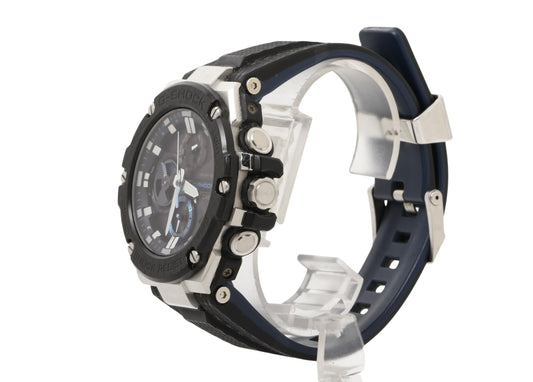 CASIO カシオ 時計 GSHOCK GSTEEL GSTB100 Series GSTB100XA1AJF ブラック カーボンベゼル 樹脂・ステンレススチール/カーボン メンズ アナログ