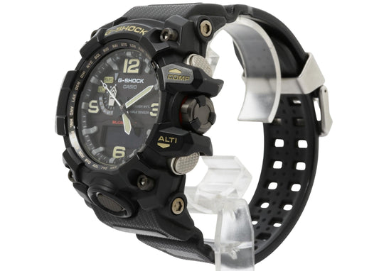 CASIO カシオ 時計 GSHOCK MASTER OF G LAND MUDMASTER GWG10001AJF ブラック 樹脂/ステンレススチール メンズ アナデジ 美品