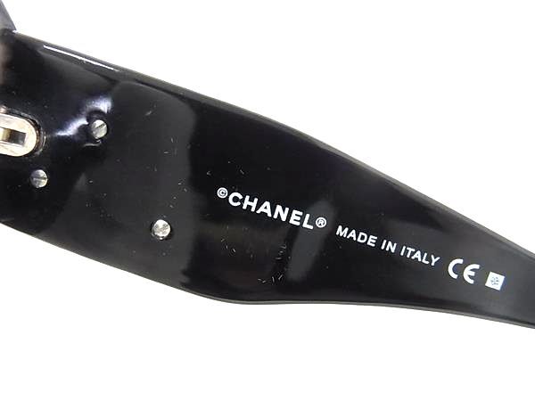 CHANEL シャネル サングラス カメリア 5113 ブラック ホワイト プラスチック レディース 56□16 130