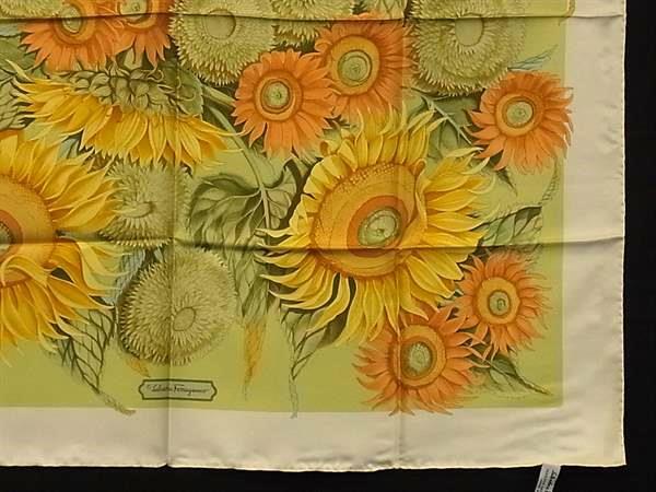 Salvatore Ferragamo フェラガモ スカーフ - - マルチカラー シルク100% レディース 総柄 大判 新品未使用展示品