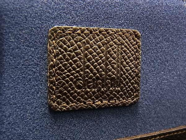 dunhill ダンヒル ビジネスバッグ ボードン - ブラウン レザー メンズ ゴールド金具 美品