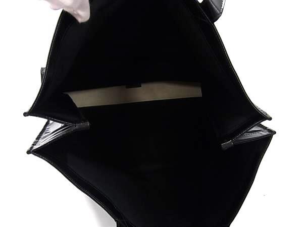 GUCCI グッチ トートバッグ ロゴプリント ミディアムトート 575140 ブラック コーティングキャンバス ユニセックス 美品