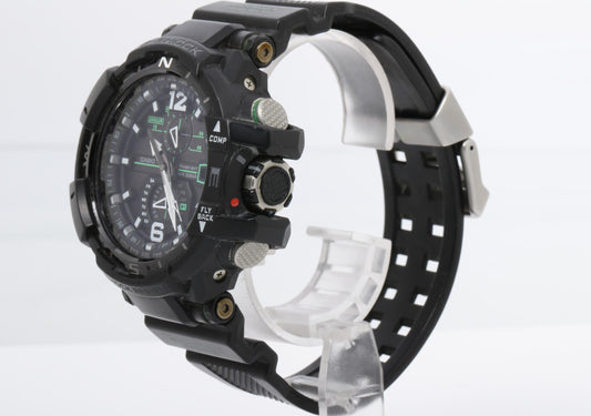 CASIO カシオ 時計 GSHOCK MASTER OF G AIR GRAVITYMASTER GWA11001A3JF ブラック 樹脂 メンズ アナログ