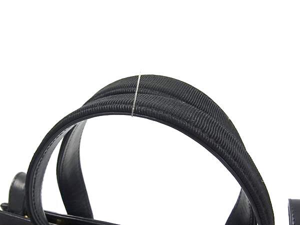 Salvatore Ferragamo サルバトーレフェラガモ ハンドバッグ ヴァラリボン BA21 4178 ブラック レザー レディース 2WAY ゴールド金具