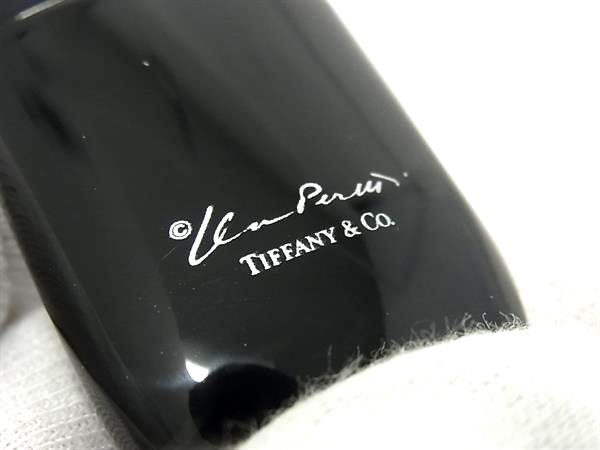 TIFFANY&Co ティファニー ライター エルサペレッティ ビーン - ブラック ユニセックス オイルライター 喫煙グッズ 美品