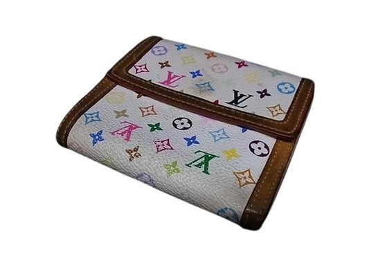 LOUIS VUITTON ルイヴィトン 財布 ポルトモネ ビエ カルトクレディ M92983 ブロン モノグラムマルチカラー レディース 三つ折り財布 ゴールド金具