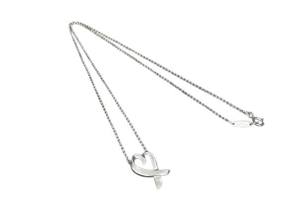 TIFFANY&Co ティファニー ネックレス パロマピカソ ラビングハート - シルバー SV925 レディース 美品