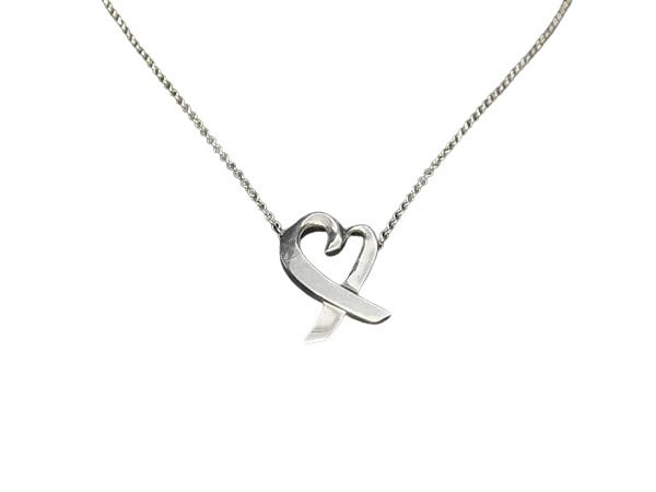 TIFFANY&Co ティファニー ネックレス パロマピカソ ラビングハート - シルバー SV925 レディース 美品