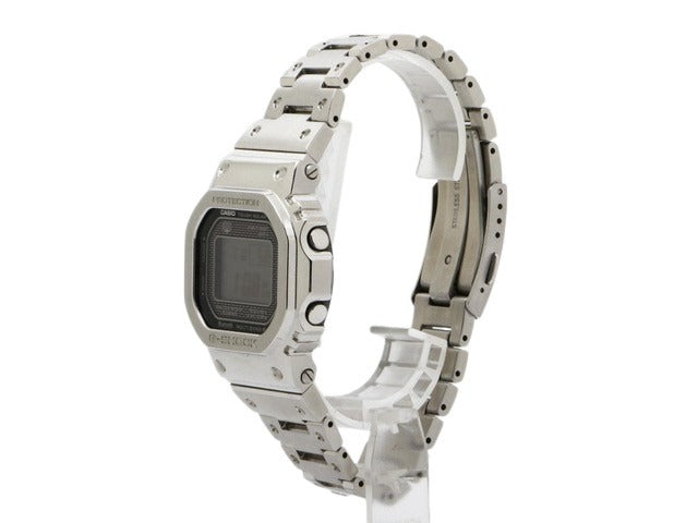 CASIO カシオ 腕時計 G-SHOCK フルメタル GMW-B5000 シルバー デジタル文字盤 ステンレス メンズ デジタル 電波ソーラー