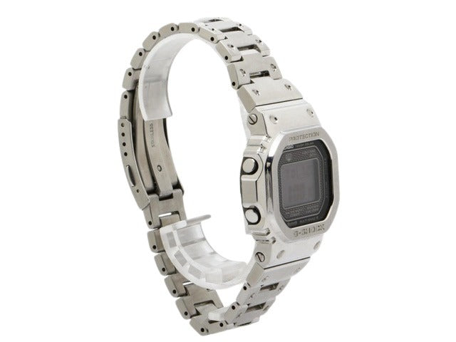 CASIO カシオ 腕時計 G-SHOCK フルメタル GMW-B5000 シルバー デジタル文字盤 ステンレス メンズ デジタル 電波ソーラー