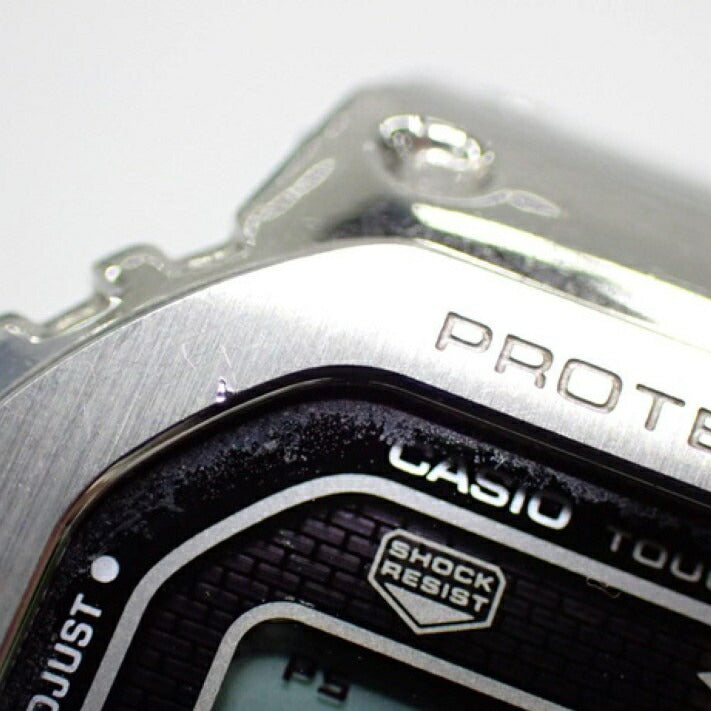 CASIO カシオ 腕時計 G-SHOCK フルメタル GMW-B5000 シルバー デジタル文字盤 ステンレス メンズ デジタル 電波ソーラー