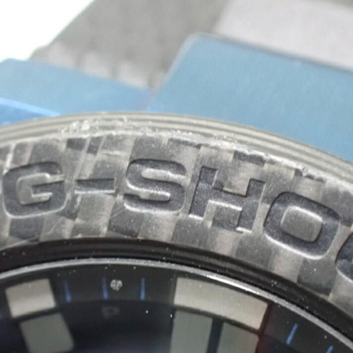 CASIO カシオ 腕時計 G-SHOCK Gスチール GST-B100XB-2AJF ブラック ネイビー文字盤 ステンレス カーボン メンズ Bluetooth ソーラー アナログ