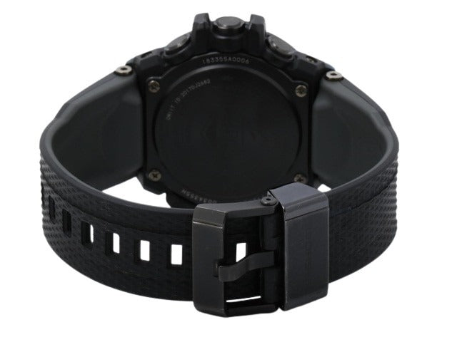 CASIO カシオ 腕時計 G-SHOCK Gスチール GST-B100XB-2AJF ブラック ネイビー文字盤 ステンレス カーボン メンズ Bluetooth ソーラー アナログ
