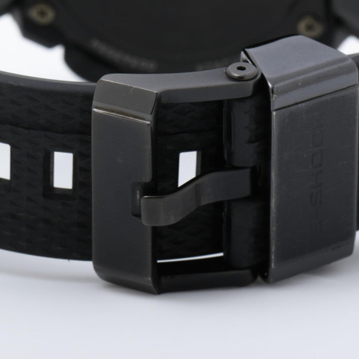 CASIO カシオ 腕時計 G-SHOCK Gスチール GST-B100XB-2AJF ブラック ネイビー文字盤 ステンレス カーボン メンズ Bluetooth ソーラー アナログ