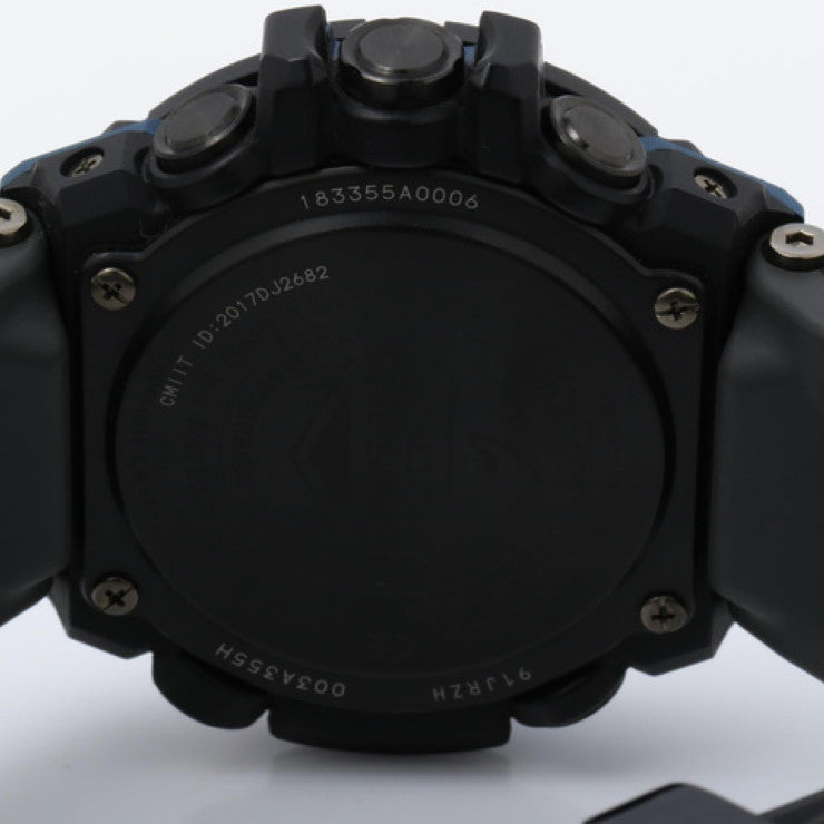 CASIO カシオ 腕時計 G-SHOCK Gスチール GST-B100XB-2AJF ブラック ネイビー文字盤 ステンレス カーボン メンズ Bluetooth ソーラー アナログ