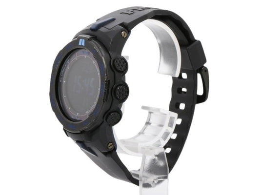 CASIO カシオ 腕時計 プロトレック PRW-3100Y ブラック ブルー デジタル文字盤 ステンレス 樹脂 メンズ デジタル 電波ソーラー