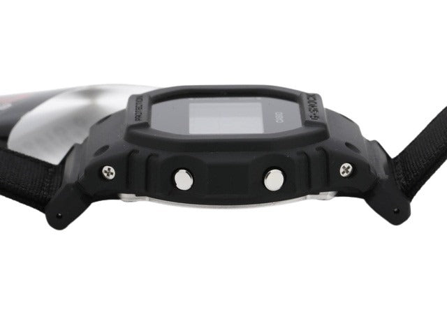 CASIO カシオ 腕時計 G-SHOCK Utility blackシリーズ DW-5600BCE-1DR ブラック デジタル文字盤 ステンレス 樹脂 エコファブリック メンズ デジタル クオーツ 新品未使用展示品