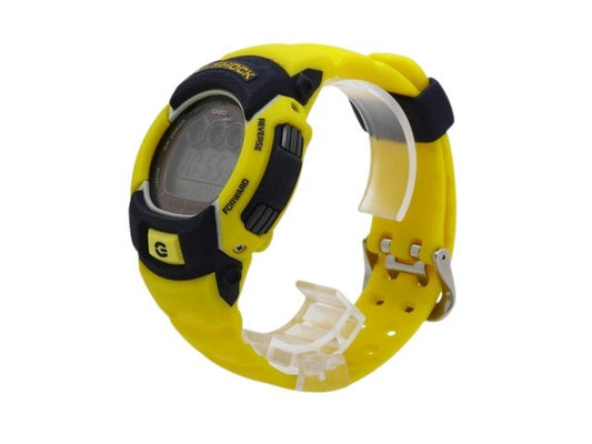 CASIO カシオ 腕時計 G-SHOCK ラスタファリアン GW-002RJ-9JF イエロー ネイビー デジタル文字盤 樹脂 ステンレス メンズ デジタル 電波ソーラー 美品