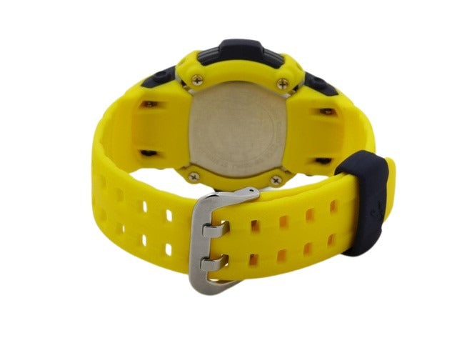 CASIO カシオ 腕時計 G-SHOCK ラスタファリアン GW-002RJ-9JF イエロー ネイビー デジタル文字盤 樹脂 ステンレス メンズ デジタル 電波ソーラー 美品