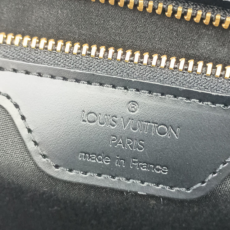 LOUIS VUITTON ルイヴィトン ショルダーバッグ サントロペ M52462 ブラック エピ レディース ゴールド金具 美品