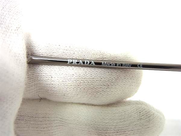 PRADA プラダ サングラス - SPR13C ブラック シルバー ブラックグラデーション プラスチック メタル メンズ 超美品