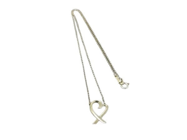 TIFFANY&Co ティファニー ネックレス パロマピカソ ラビングハート - シルバー SV925 レディース