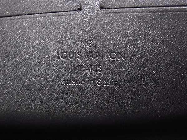 LOUIS VUITTON ルイヴィトン 財布 スハリ ジッピーウォレット M93029 ブラック レザー ユニセックス ラウンドファスナー 長財布 スタッズ ゴールド金具 美品