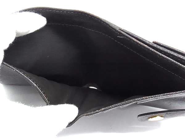 CELINE セリーヌ 財布 マカダム柄 二つ折り財布 - ブラウン系 PVC レザー レディース ゴールド金具