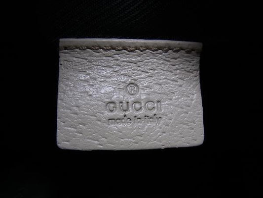 GUCCI グッチ ポーチ GGキャンバス 29595 ベージュ ブラウン キャンバス レザー レディース