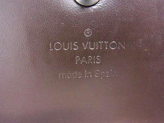 LOUIS VUITTON ルイヴィトン 財布 ポルトモネ カルトクレディ M6357D ブラウン エピ ユニセックス 二つ折り長財布 シルバー金具 美品