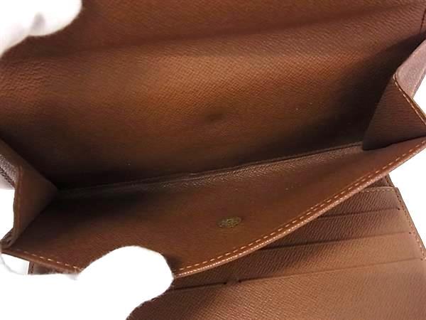 LOUIS VUITTON ルイヴィトン 財布 モノグラム ポルトトレゾール インターナショナル M61215 ブラウン PVC レザー ユニセックス 三つ折り 長財布