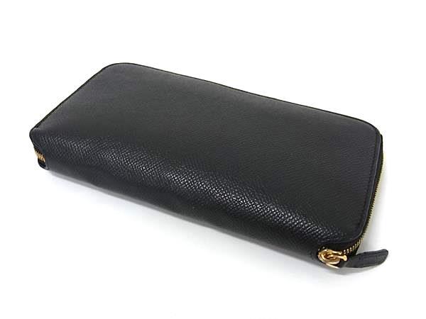 BALENCIAGA バレンシアガ 財布 BBロゴ 601390 ブラック レザー ユニセックス ラウンドファスナー 長財布 ゴールド金具