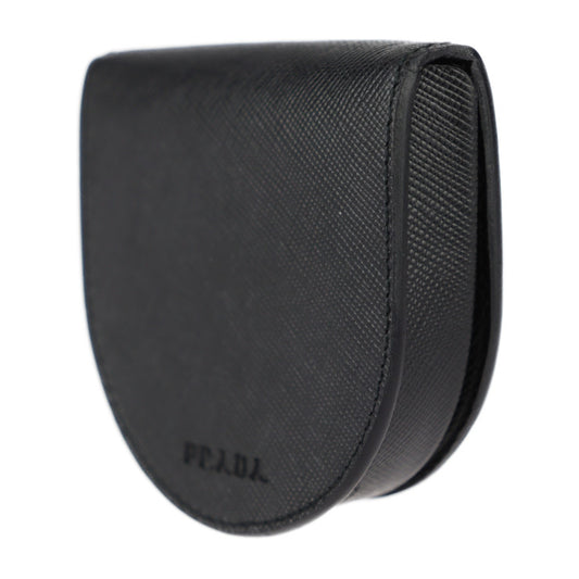 超美品 PRADA プラダ サフィアーノ コインケース コインケース 2M0788 レザー ブラック 小銭入れ