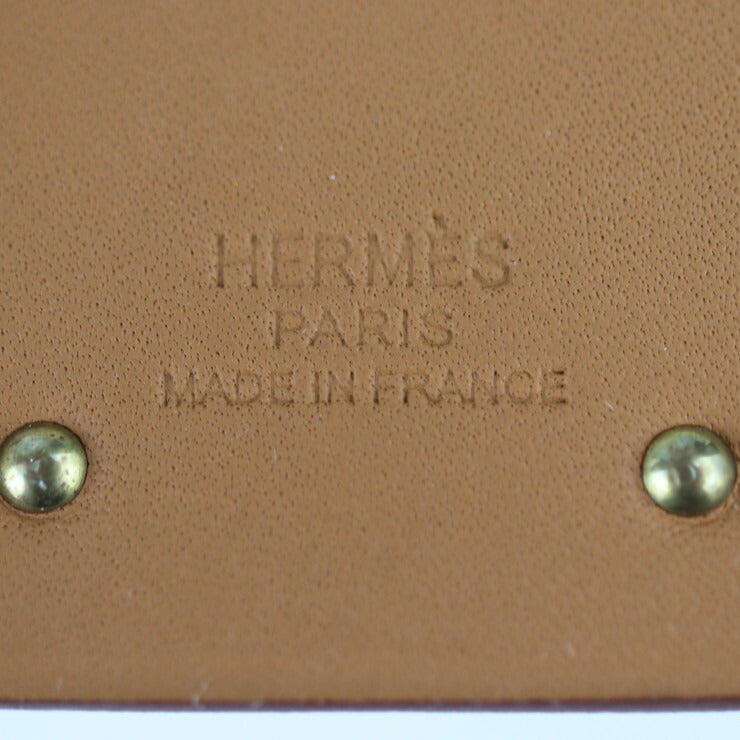 美品 HERMES エルメス アス ドゥ クール GM ネックレス - ヴォースイフト GOLD ブラウン系 ゴールド金具 ペンダント Y刻印