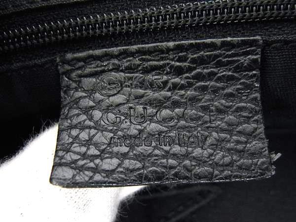 GUCCI グッチ ショルダーバッグ メッセンジャーバッグ 272351 ブラック GGナイロン レザー メンズ フラップ