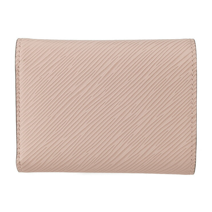 超美品 LOUIS VUITTON ルイヴィトン 三つ折り財布 ポルトフォイユ ヴィクトリーヌ M62615 ROSE BALLERINE エピ レディース 鳥モチーフ