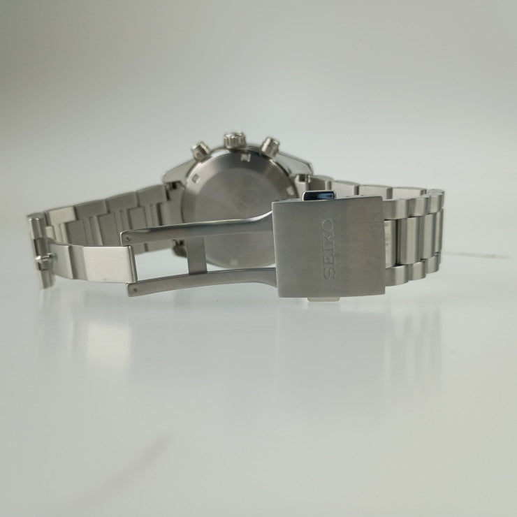 SEIKO セイコー 腕時計 プロスペックス スピードタイマー ソーラークロノグラフ SBDL085 / V192-0AF0 シルバー ホワイト文字盤 ステンレス メンズ アナログ 美品