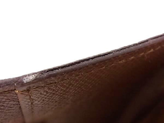 LOUIS VUITTON ルイヴィトン キーケース モノグラム ミュルティクレ4 M62631 ブラウン PVC レザー ユニセックス ゴールド金具 美品