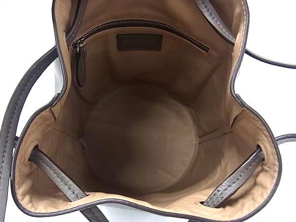 J&M DAVIDSON ジェイアンドエムデヴィッドソン ショルダーバッグ ミニデイジー ウィズスタッズ ハンドバッグ - グレージュ系 レザー レディース シルバー金具 美品